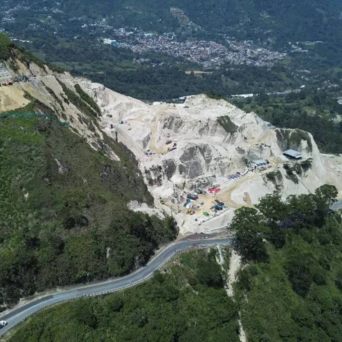 La ANI analizará la posibilidad de un cierre a un carril en Amagá para avanzar en las labores