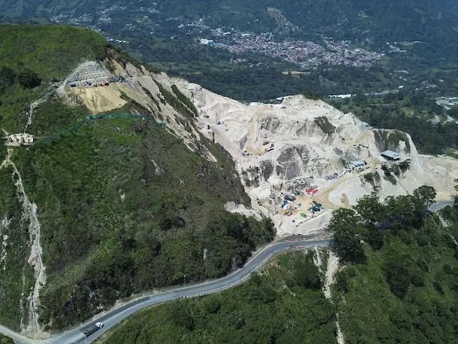 Sector Las Areneras en Amagá- foto cortesía