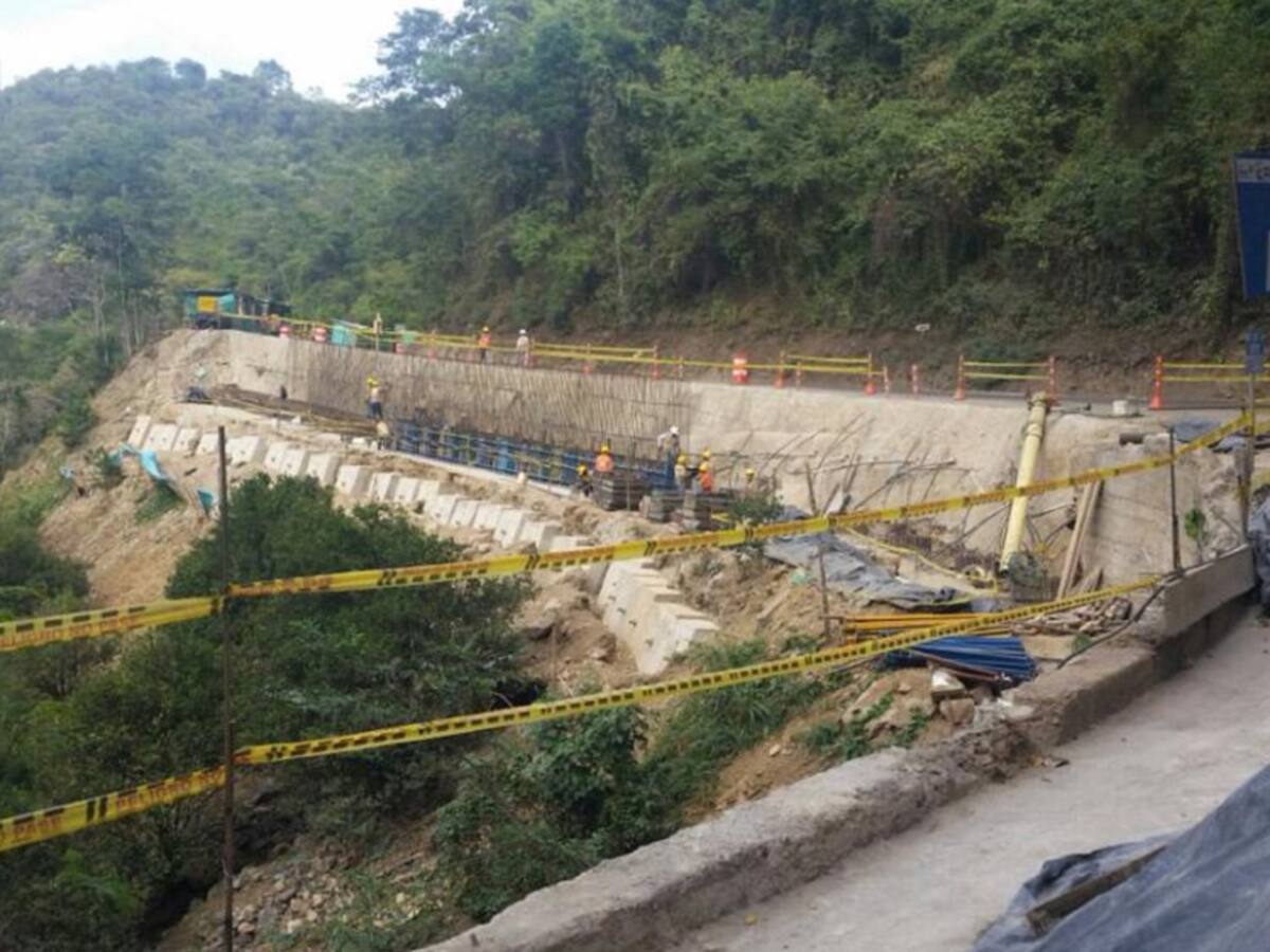 Se reanuda la obra Pamplona- Cúcuta
