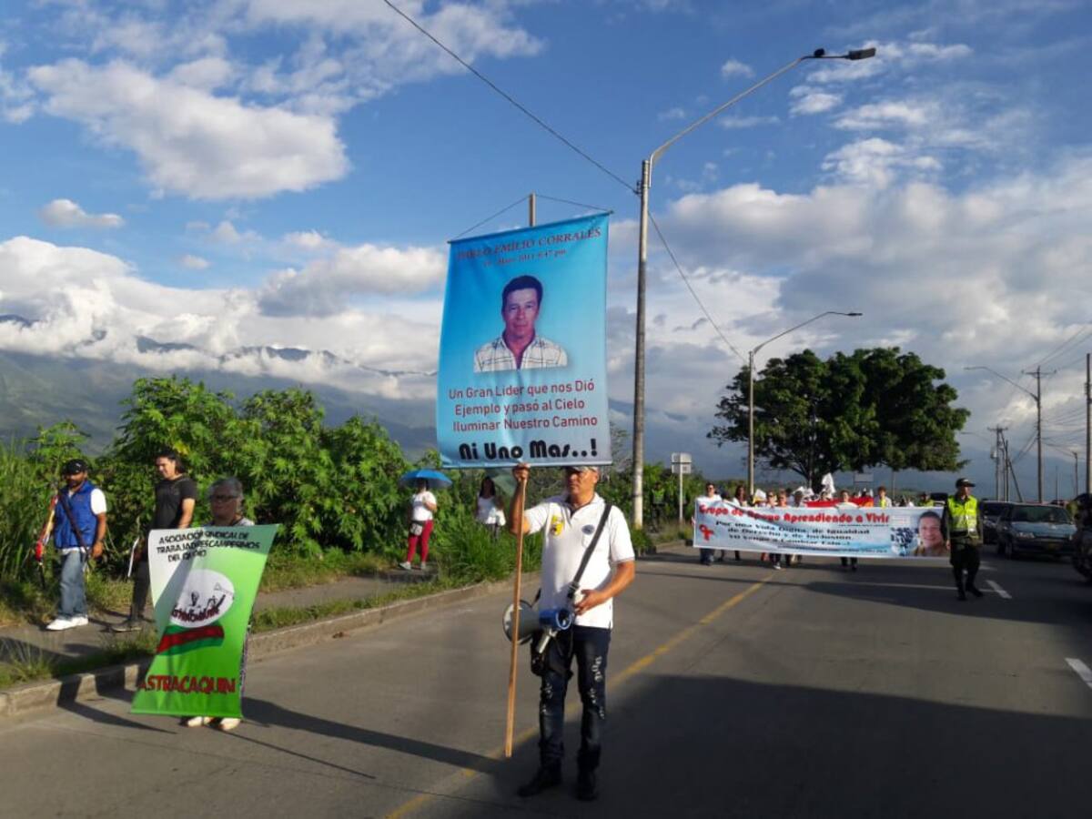Familiares de líderes asesinados claman justicia