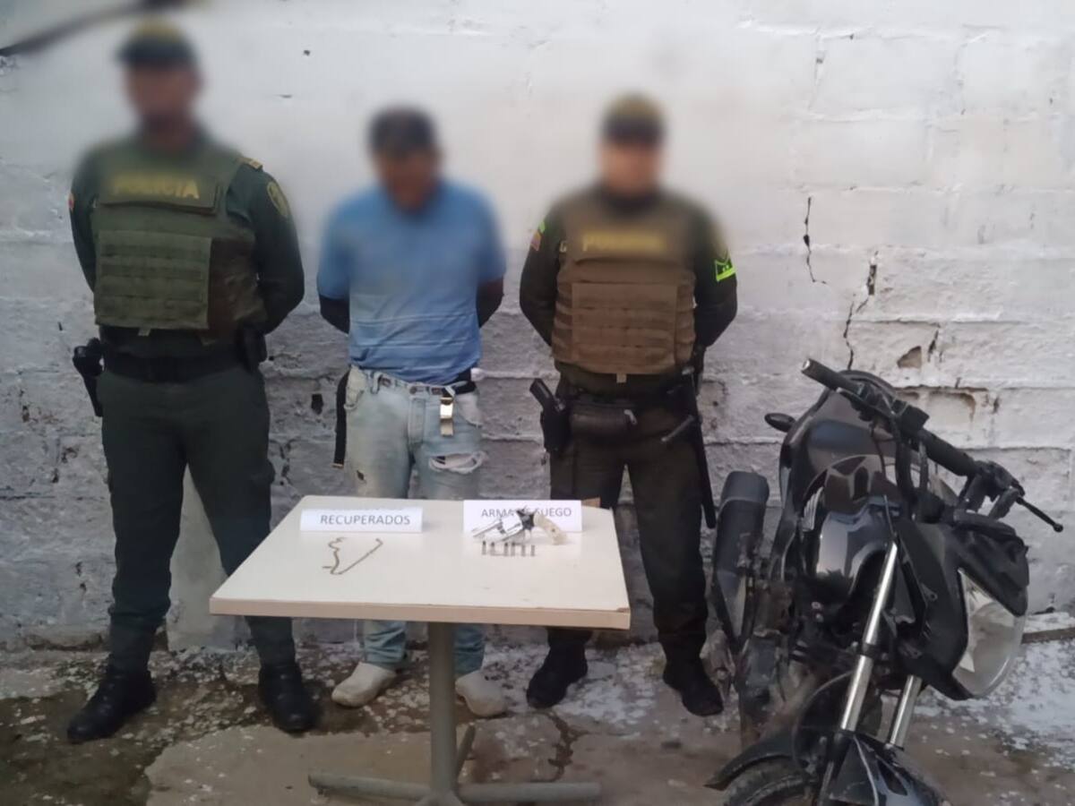 Balacera dejó un delincuente herido y otro capturado en Cartagena