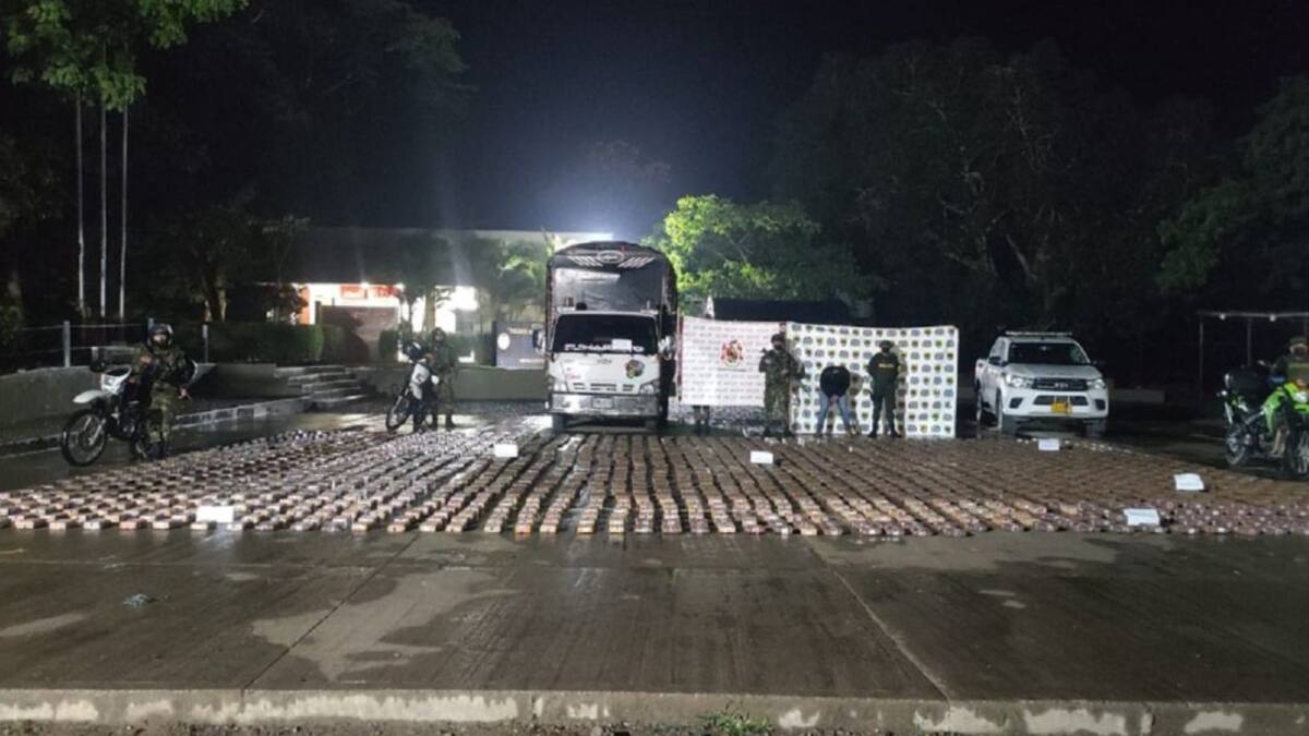 En el Huila incauta marihuana marcada con bandera extranjera