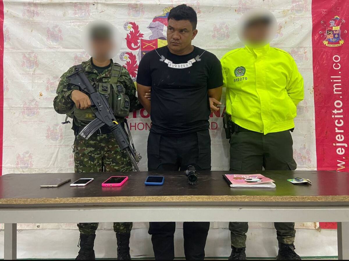 En Tierralta, Córdoba, capturaron a presunto cabecilla logístico del Clan de Golfo