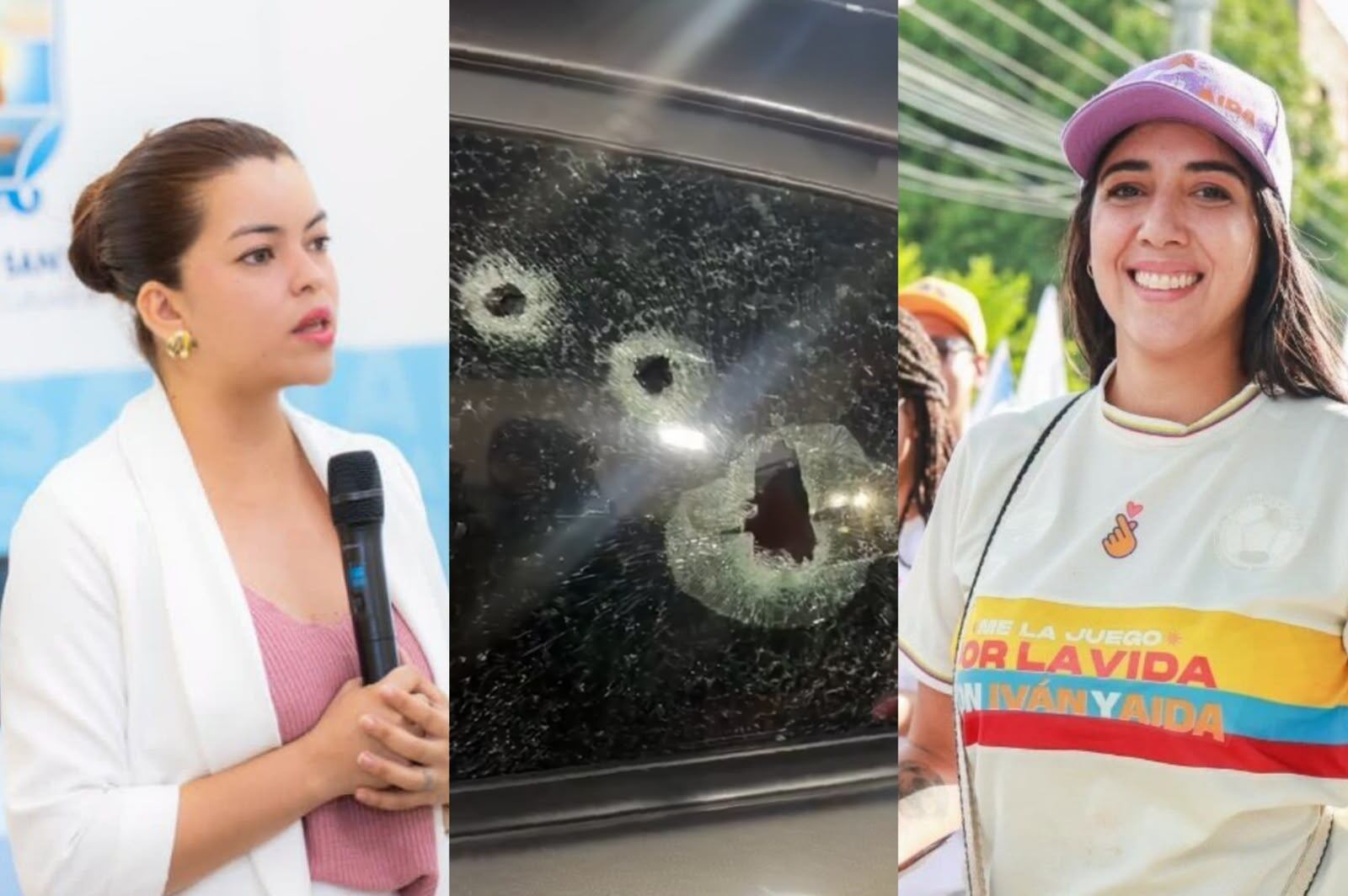 Jennifer del Toro Granados explicó la ruta de protección tras el atentado contra Nailea Barros. FOTOS: X Jennifer del Toro / Redes Sociales Naylea Barros