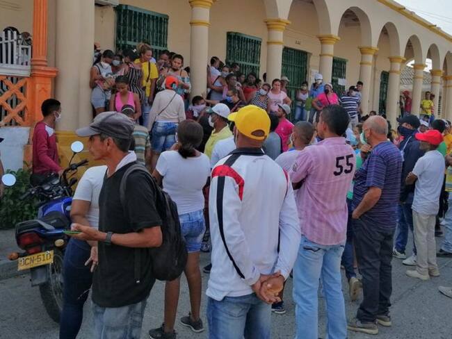 En Turbaco, piden evitar aglomeraciones en el pago de familias en acción