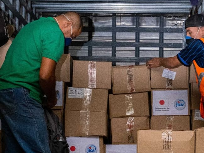 Japón dona a Medellín 15 mil elementos para prevenir el COVID-19
