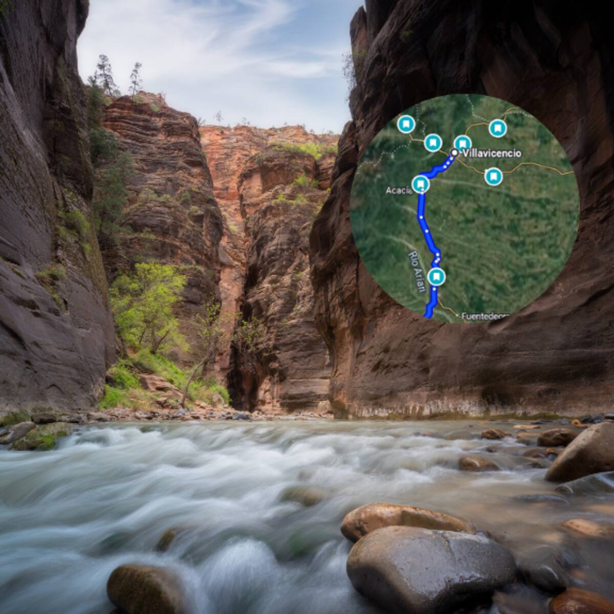 El paraíso colombiano al que solo se puede ir 3 meses del año: Es un cañón y queda a 4 h de ‘Villao’