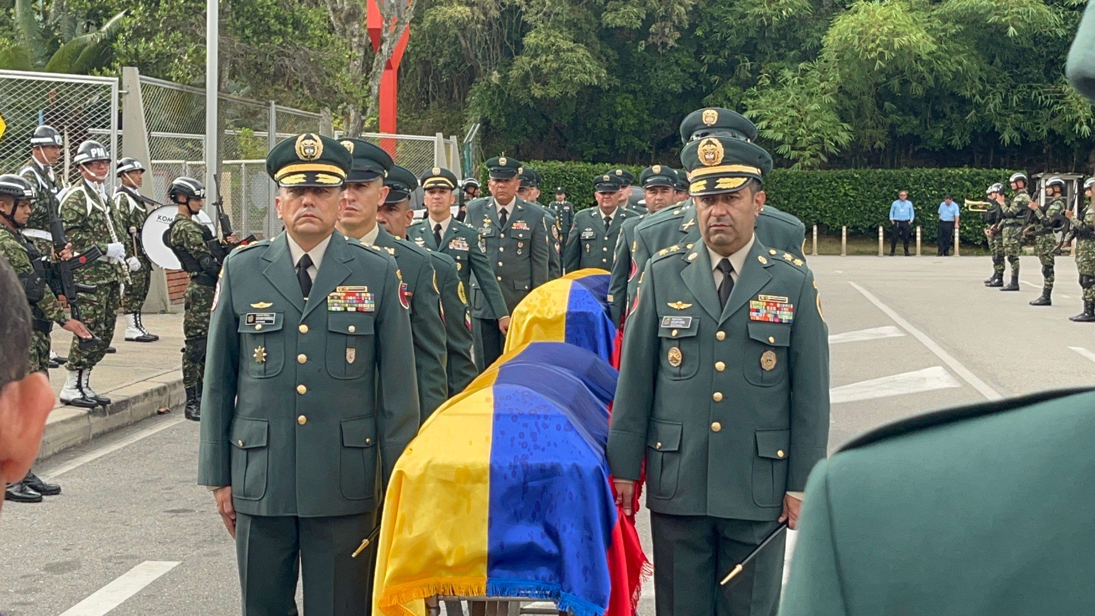 Militares muertos
