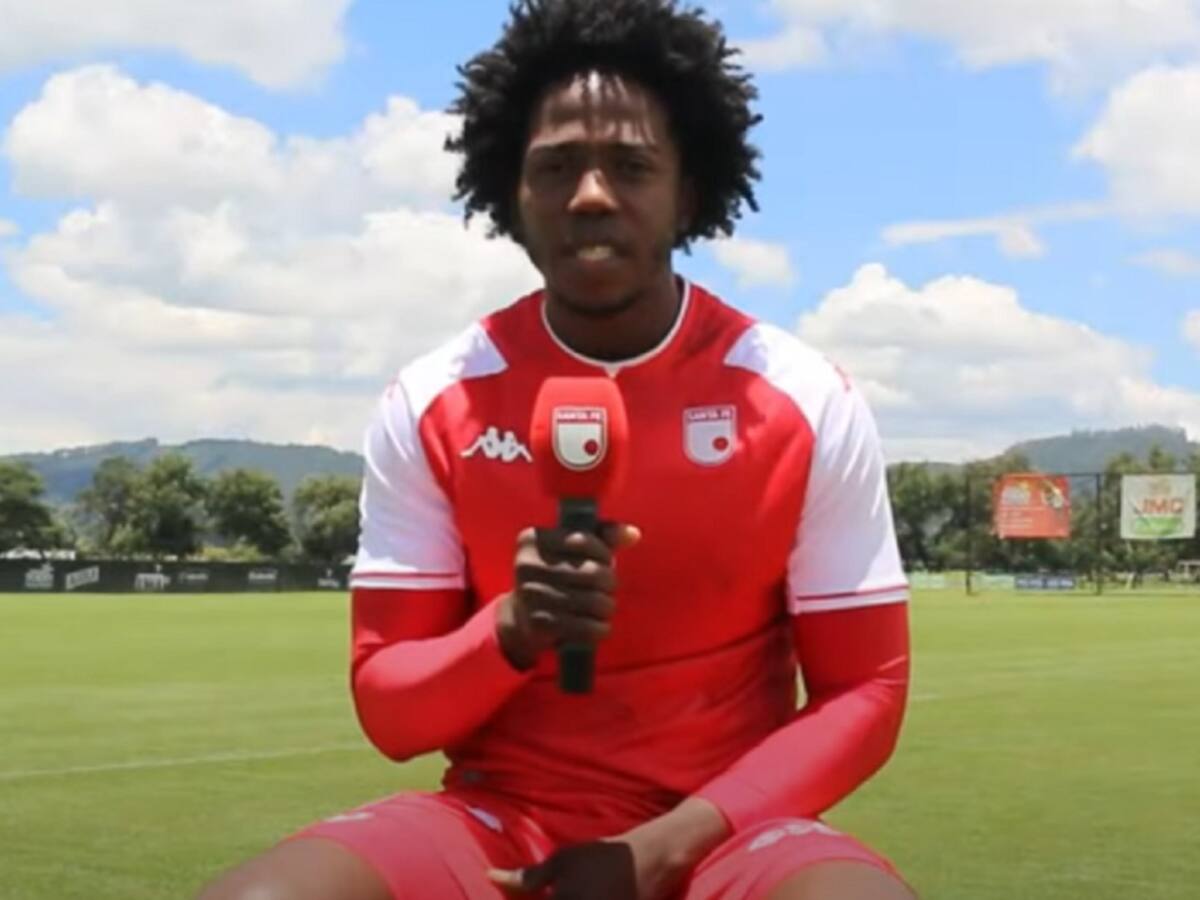 Carlos Sánchez: "Me siento orgulloso de haber elegido a Santa Fe"