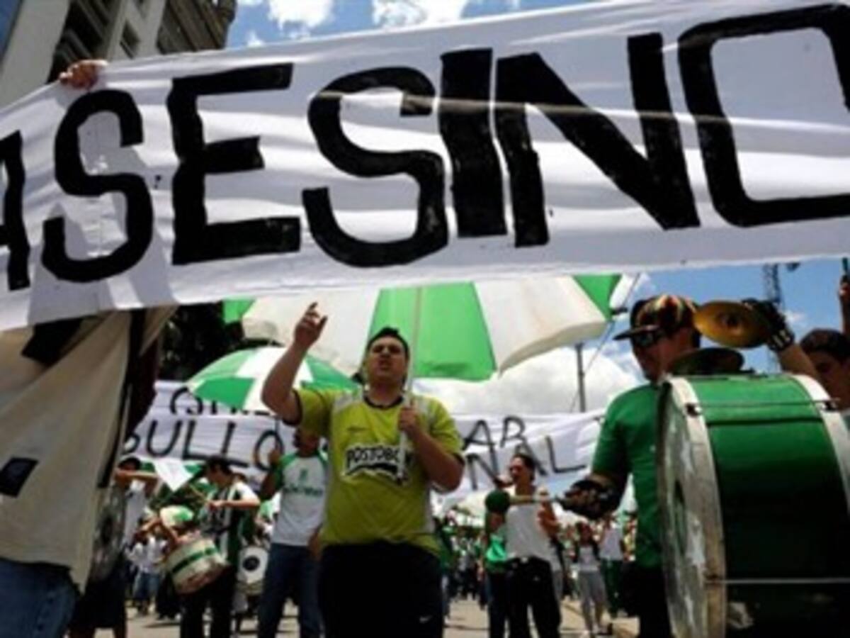 Conforman agencia especial para investigar muerte de hincha del Nacional