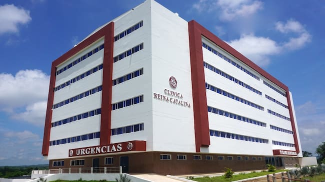 Hospital Reina Catalina, en Baranoa. Foto: Página del Hospital.