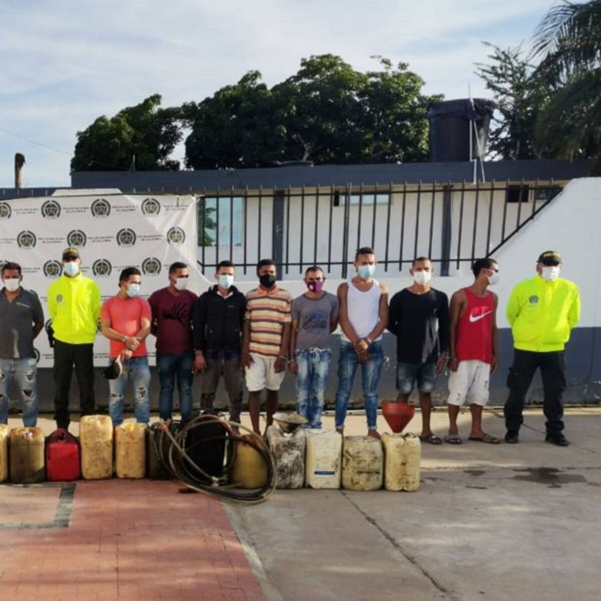 Redada de la Policía en el Magdalena deja 16 personas capturadas