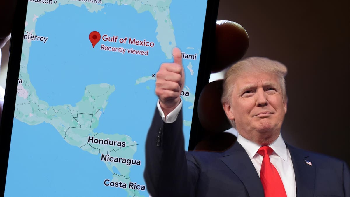 Google Maps cambiará nombre del Golfo de México a “Golfo de América”