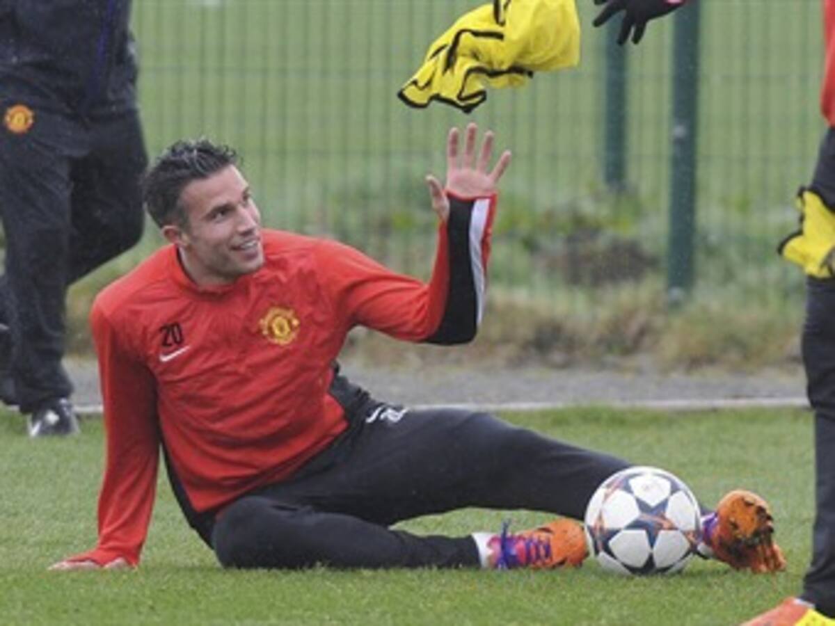 En fotos: Manchester entrena para decisivo partido de Champions League