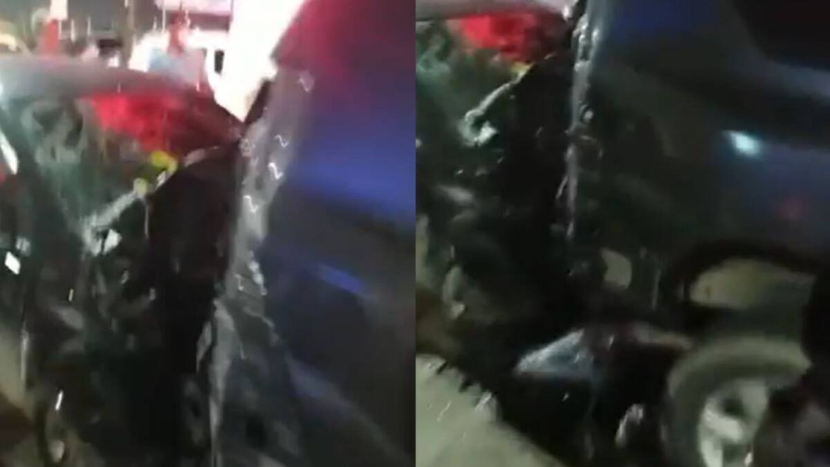 “Mi esposo tiene el cerebro inflamado”: Mujer relata accidente vial en Barranquilla