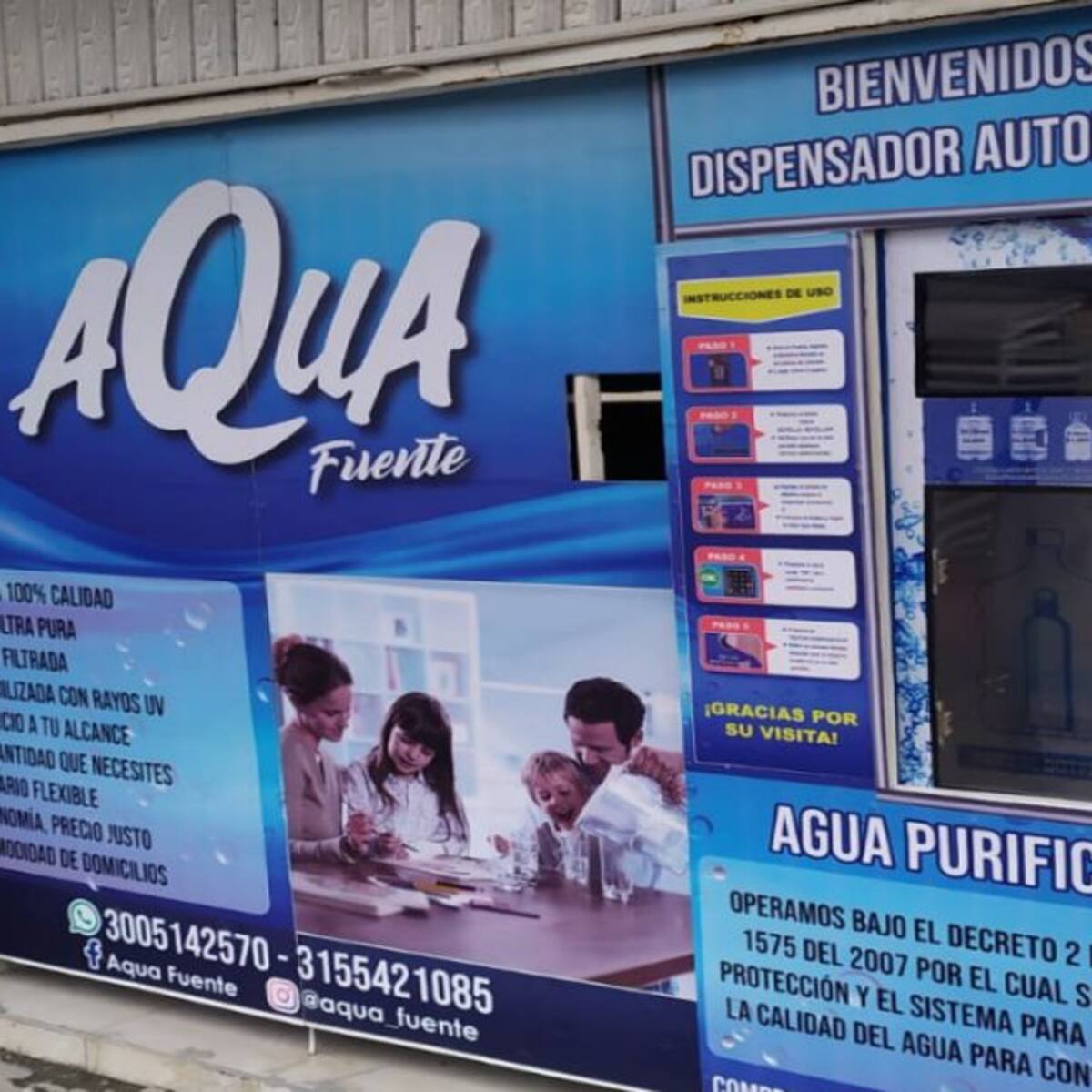 Así funciona el cajero automático de agua