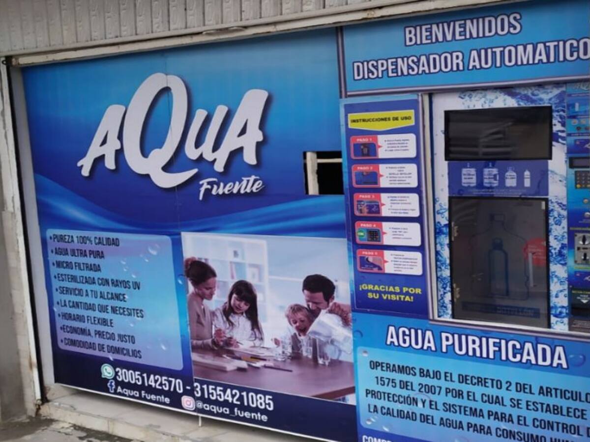 Así funciona el cajero automático de agua
