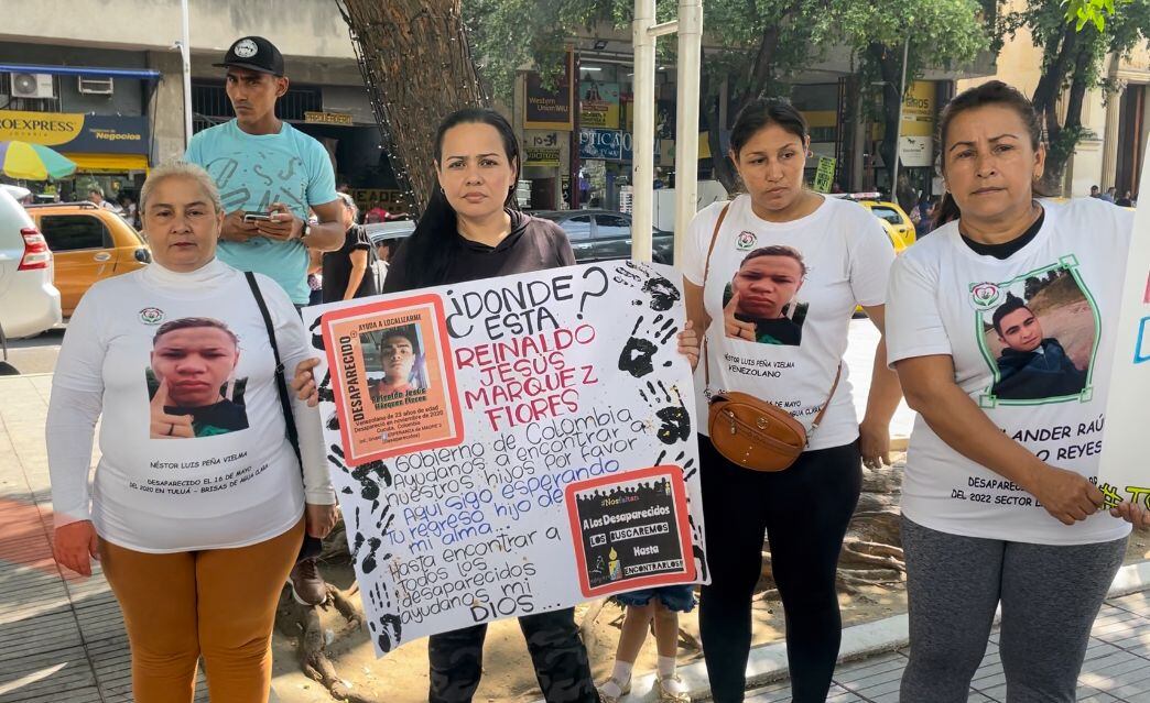 Madres de migrantes desaparecidos en Cúcuta