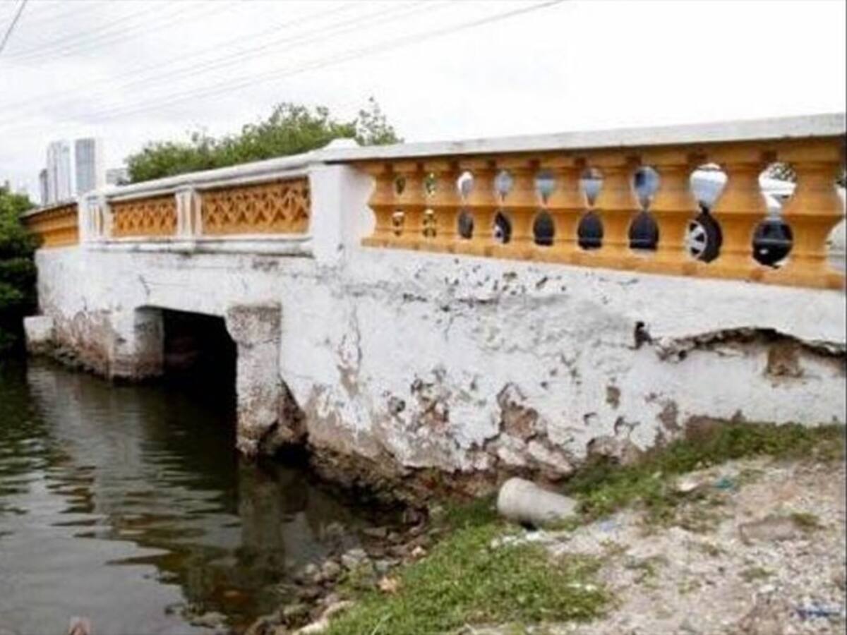 Sociedad de Ingenieros de Bolívar advierte que puente Las Palmas está en riesgo de colapso