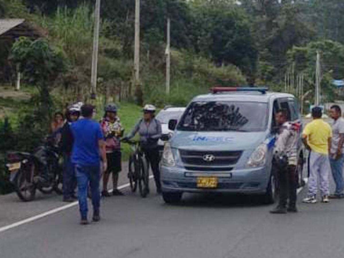 Asesinado dragoneante del Inpec en la vía Panamericana entre Popayán y Cali