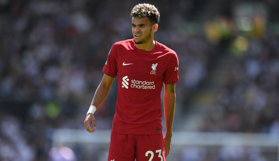 Luis Díaz fue titular en su debut ante el Fulham.