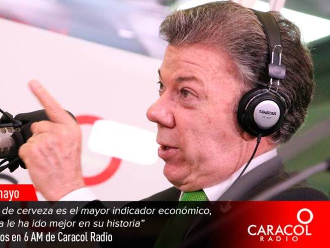[En fotos] 20 frases de Juan Manuel Santos en Caracol Radio