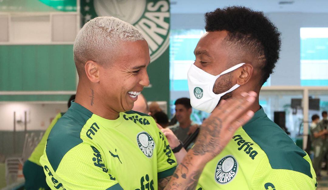Deyverson y Miguel Borja en Palmeiras 2021
