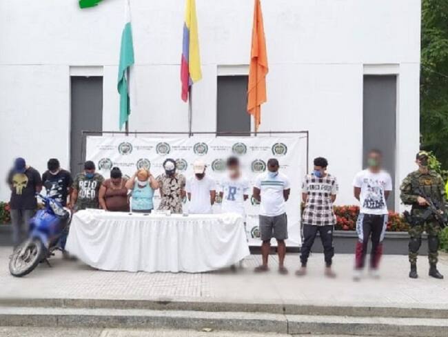 13 personas capturadas durante operaciones militares en Urabá