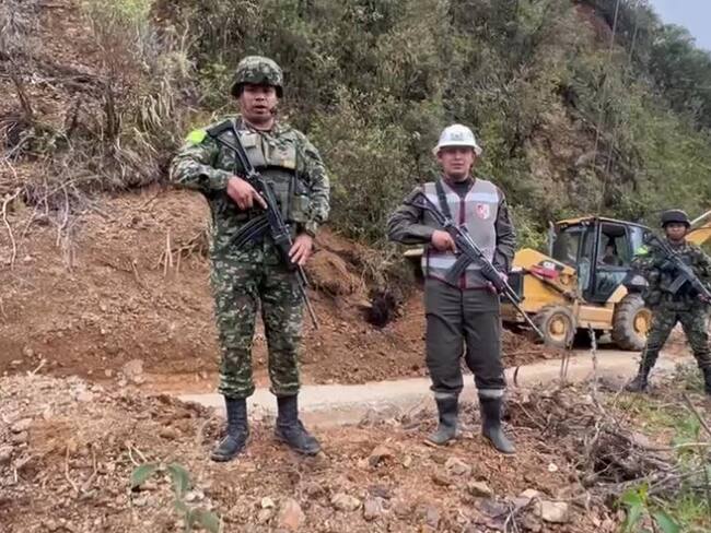 Ejército atendió emergencia invernal en el Cañón del Micay en Cauca