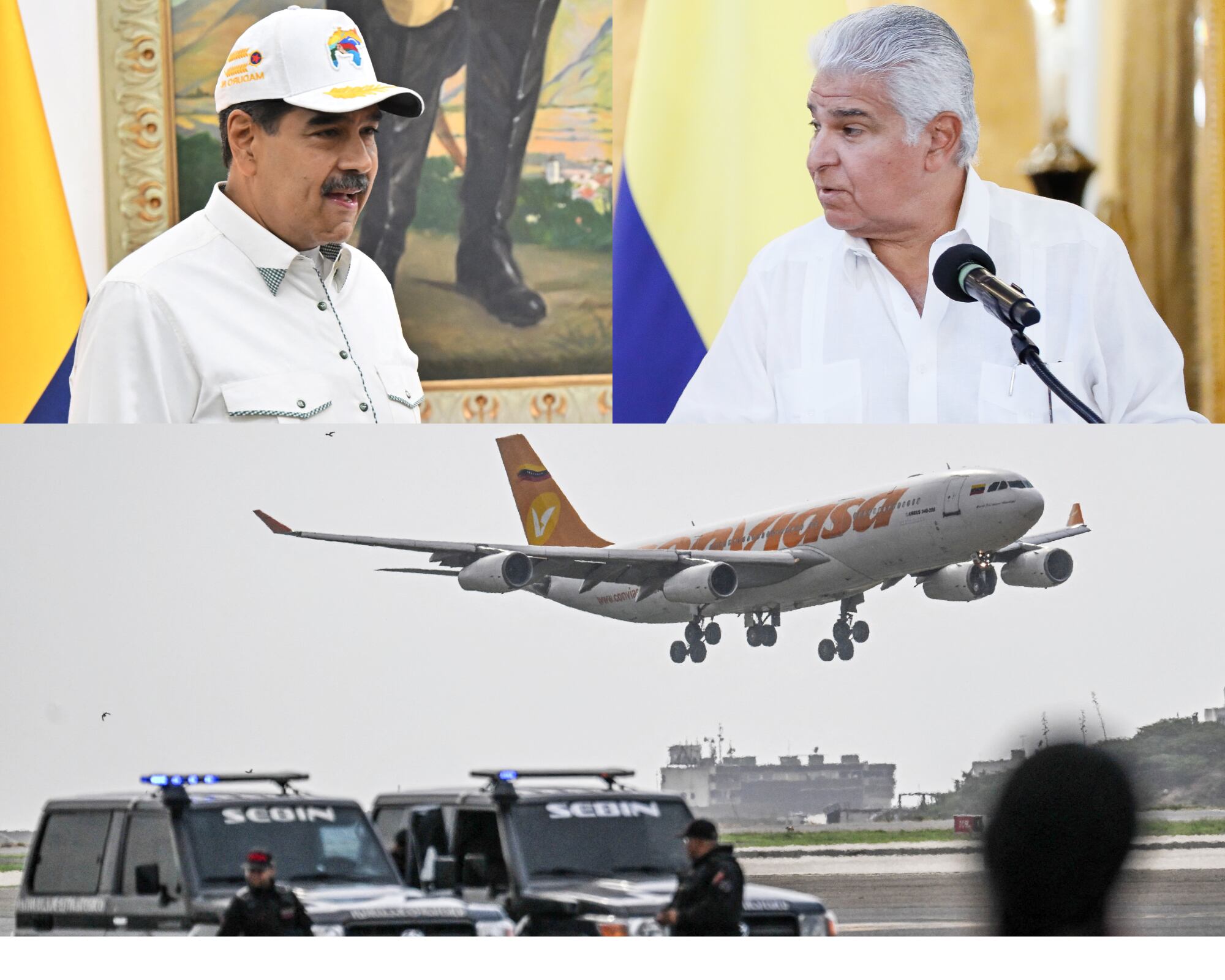 El gobierno panameño aseguró que los vuelos regresan porque es necesario facilitar el retorno de los migrantes venezolanos que salen de Estados Unidos y llegan a Panamá.
(foto: Caracol Radio / Getty )