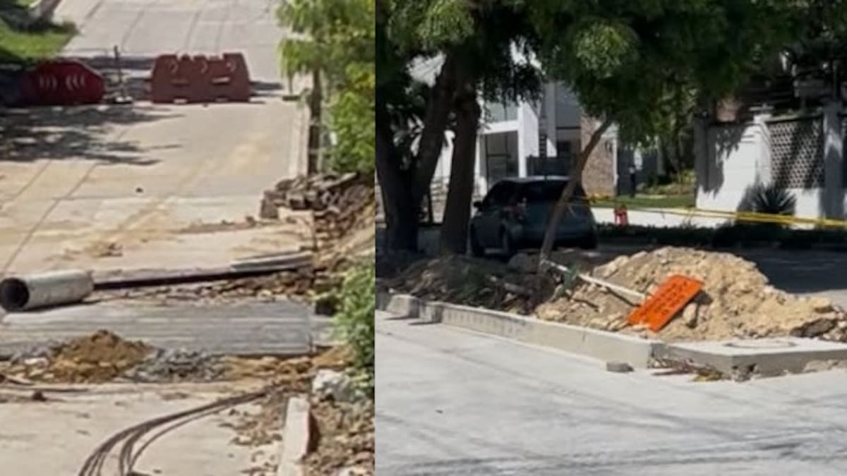Obras de redes de agua en Villa Campestre continúan generando malestar entre la comunidad