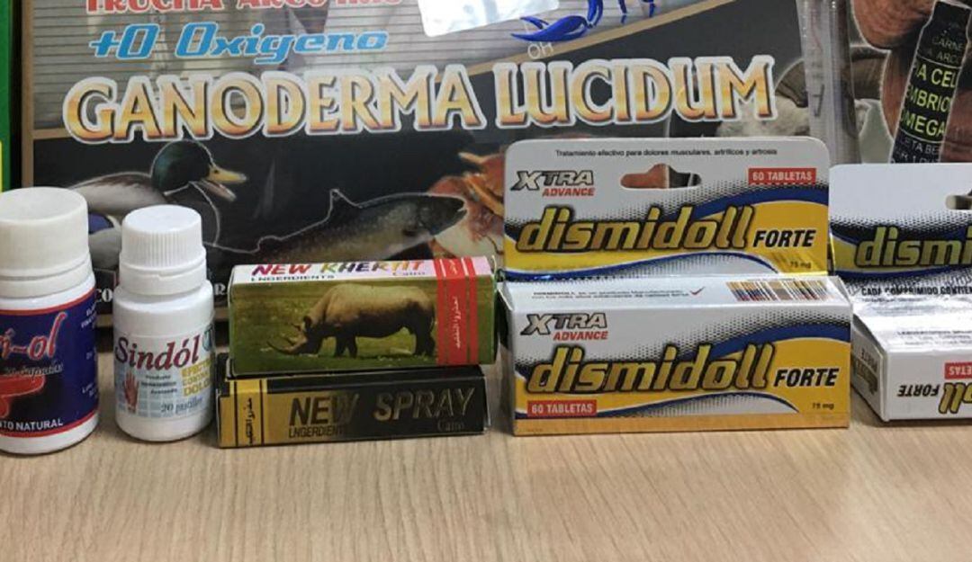 Medicamentos incautados