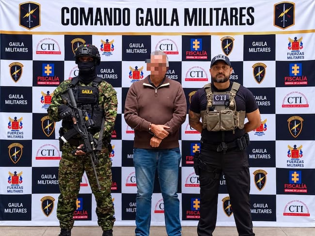 Capturan en Medellín a narcotraficante con enlace a las disidencias de las Farc. Foto: Cuarta Brigada.