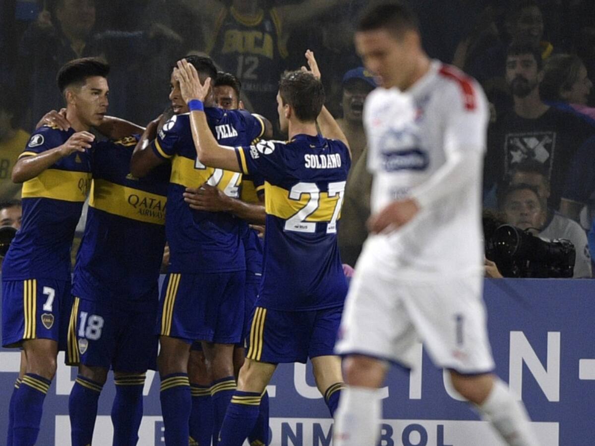 El campeón Boca no tuvo piedad y goleó a Medellín en La Bombonera