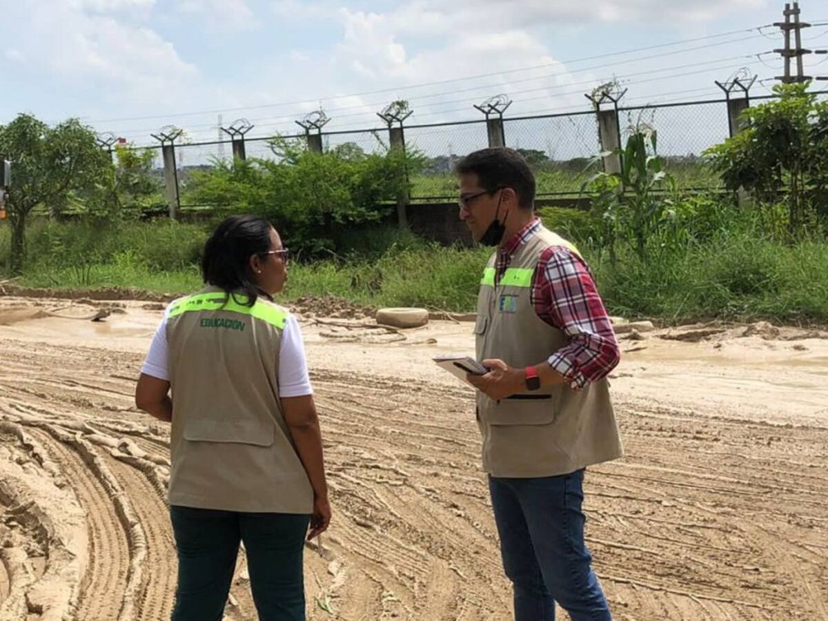 EPA Cartagena hizo inspección por denuncias de contaminación en Policarpa