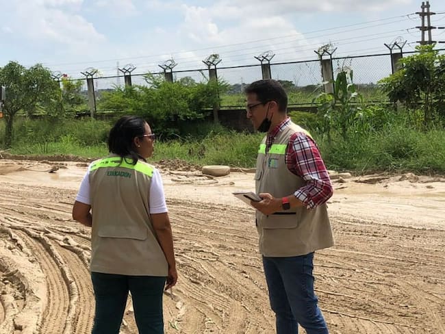 Según la comunidad, empresas del sector hacen vertimientos en los canales pluviales