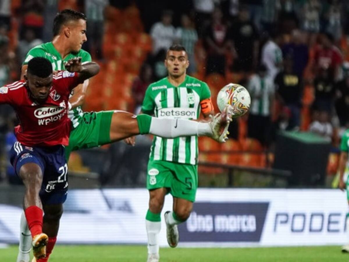 Medellín empata en el clásico ante Nacional y se aferra a la opción de la clasificación