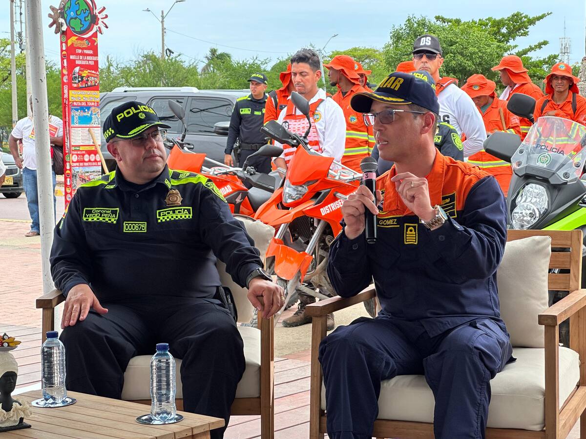 Dimar garantiza dispositivo de seguridad para temporada turística en Cartagena