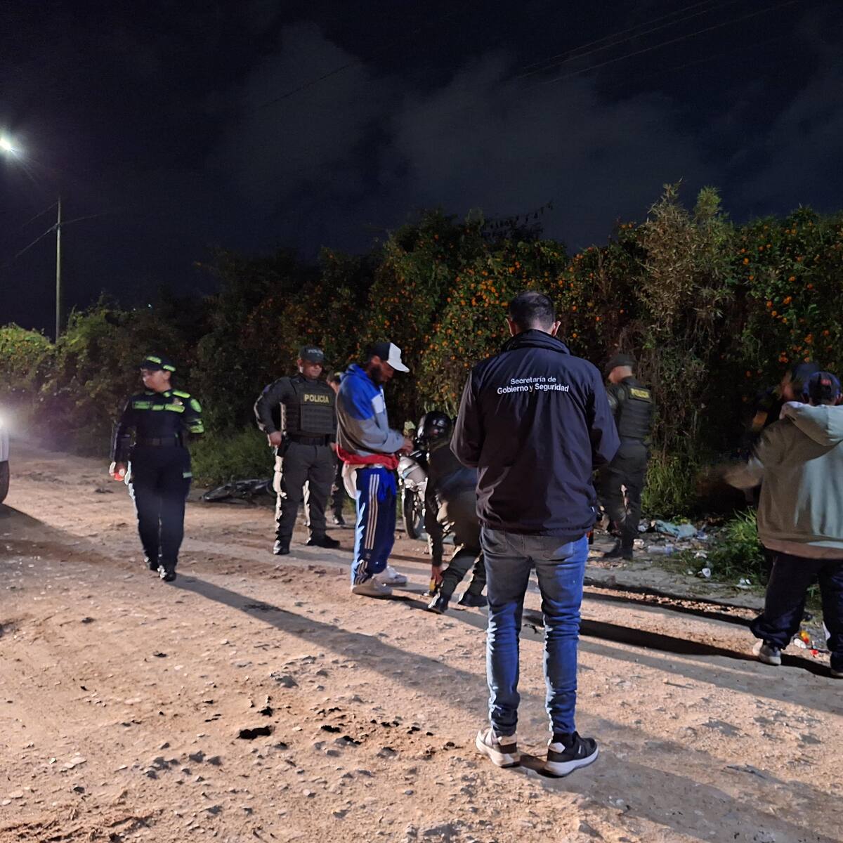 Refuerzan en La Ceja los controles nocturnos para menores de edad que incumplen el toque de queda