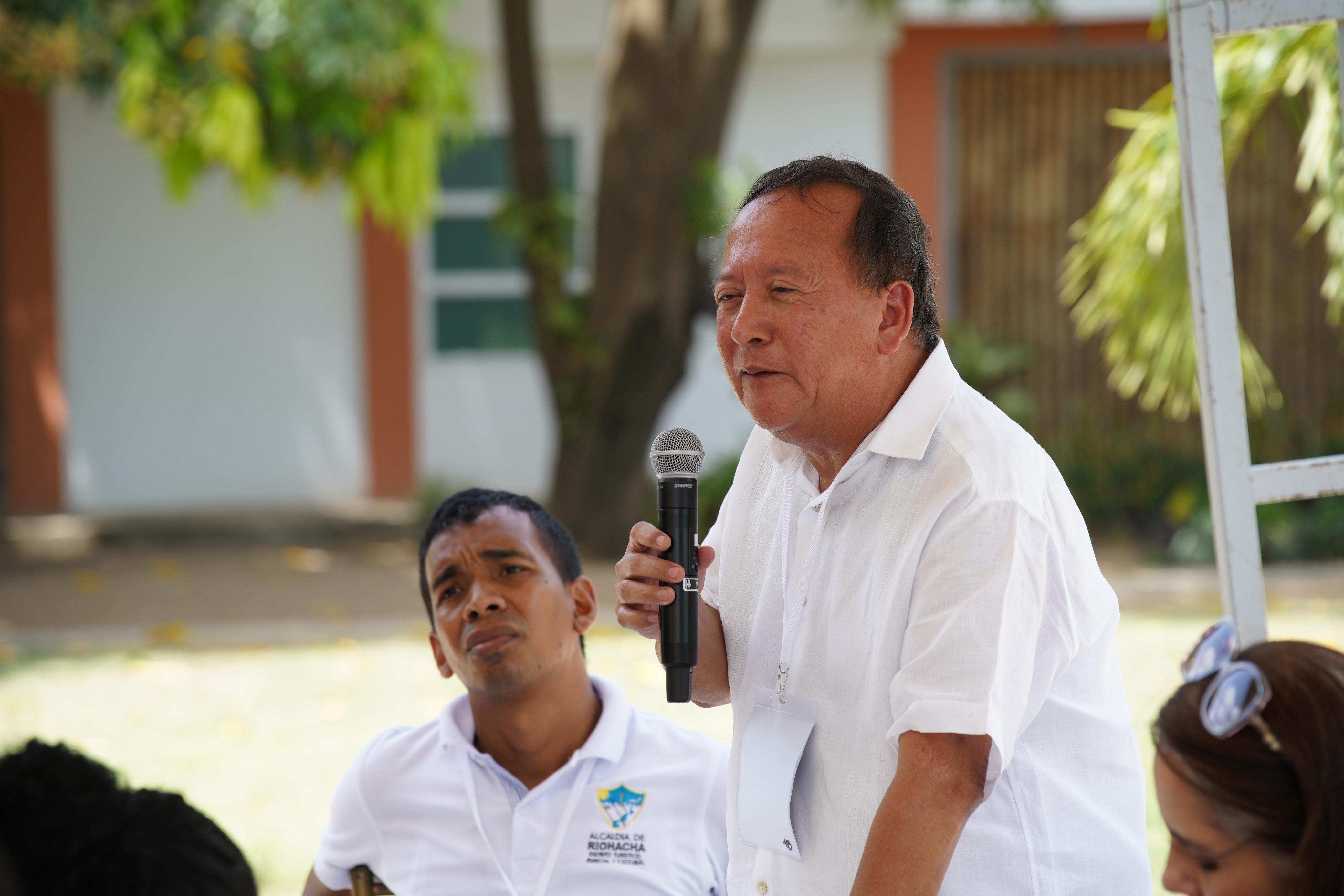 Wilder Guerra, antropólogo y miembro de la comunidad Wayúu. | Foto: Caracol Radio