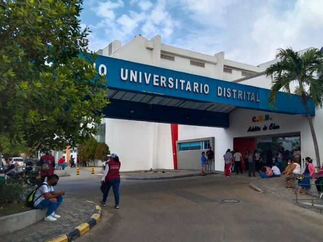 Camino Adelita de Char donde está hospitalizado el patrullero Naudín Córdoba