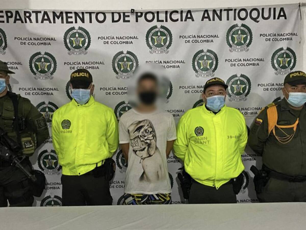 Capturan a autor material de masacre en Andes, Antioquia