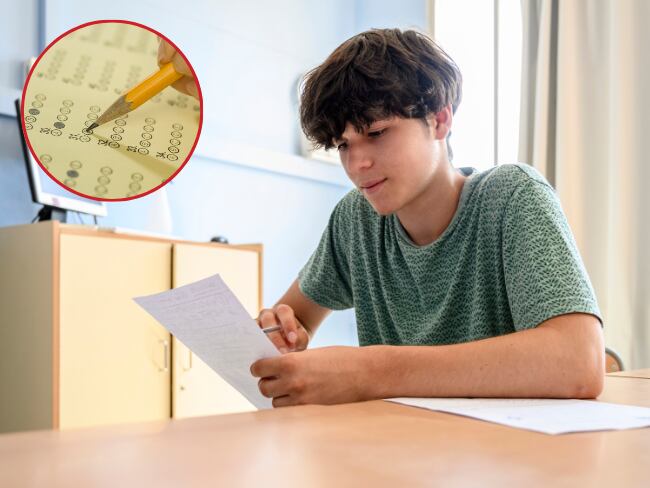 Imagen de referencia de estudiante presentando prueba/ Getty Images