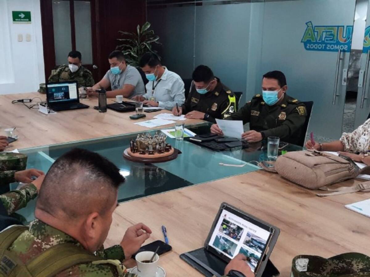 Se cumplió primer consejo de seguridad del año en el Caquetá