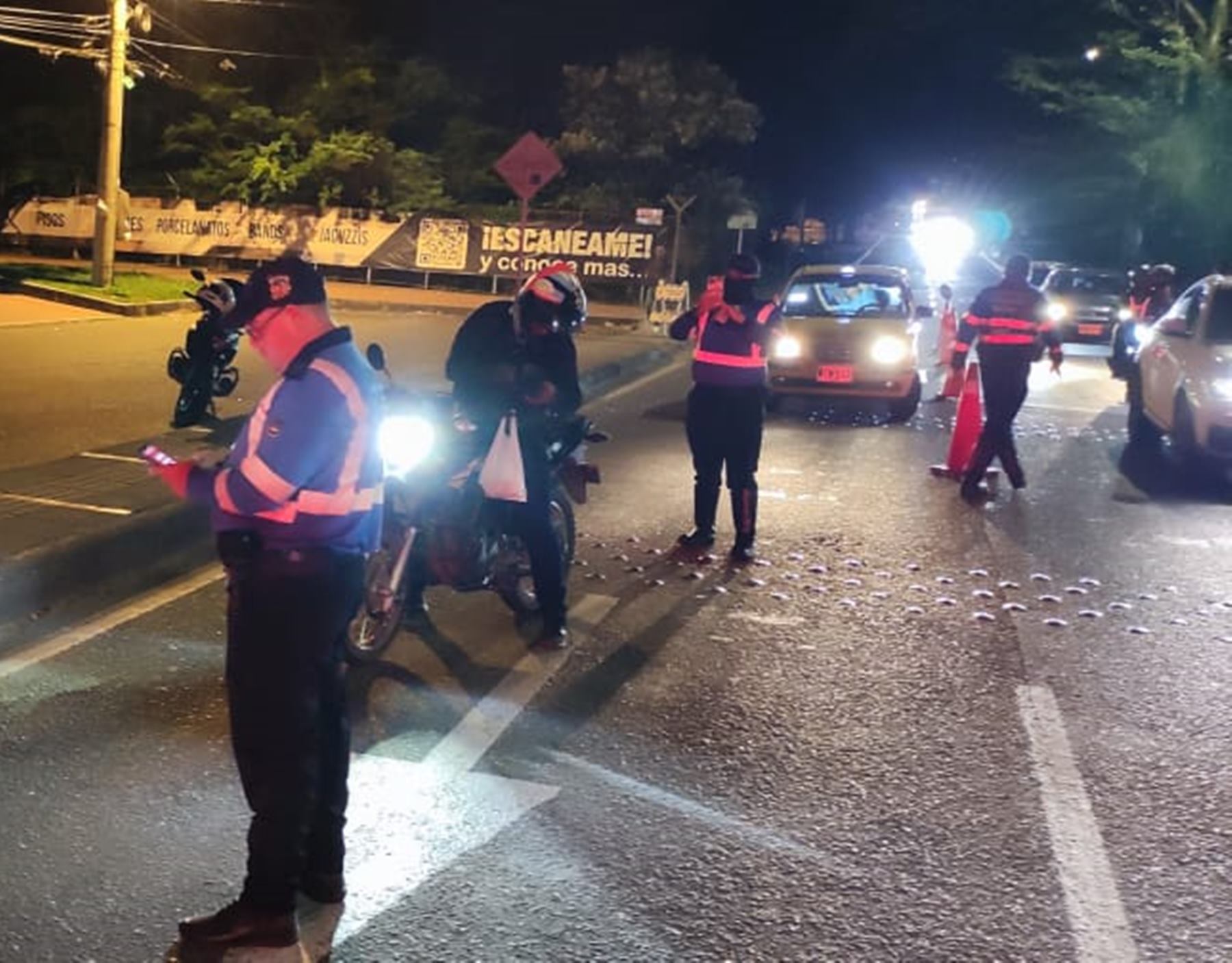 Operativos de tránsito en Ibagué