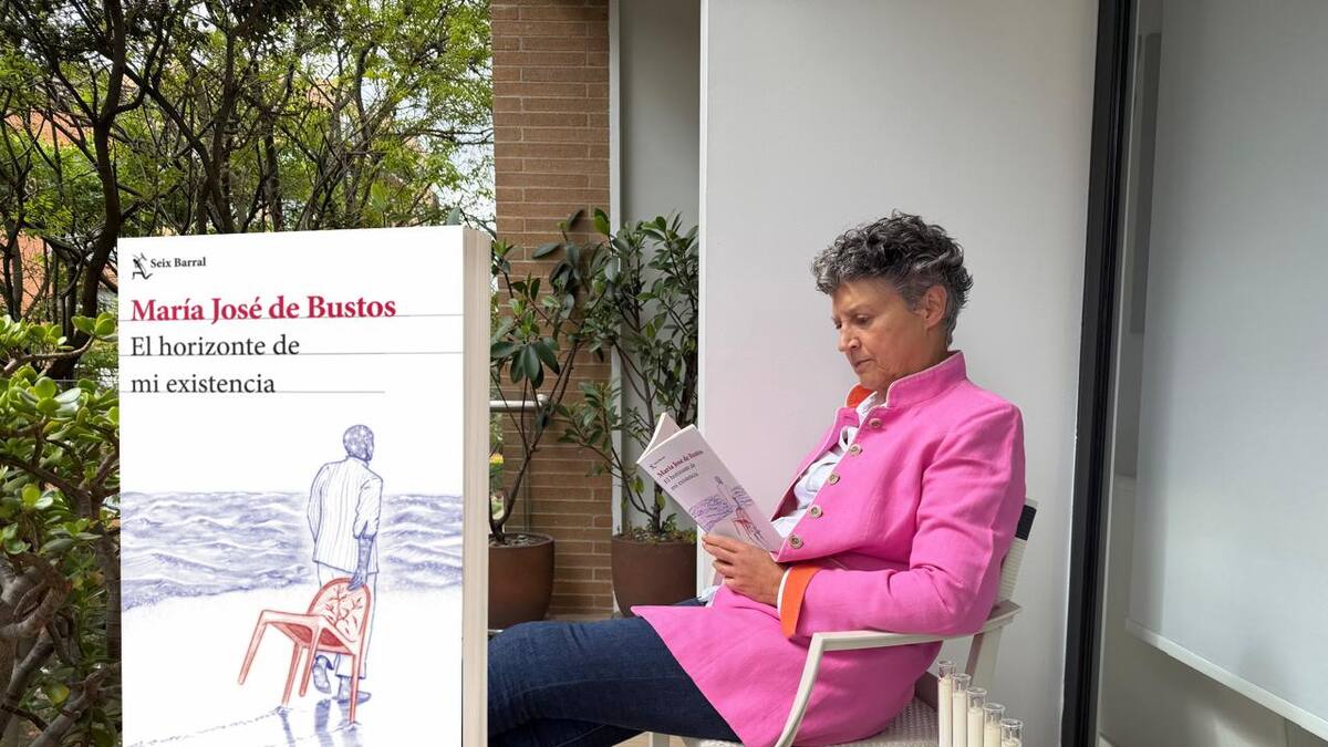 María José de Bustos, autora de El horizonte de mi existencia
