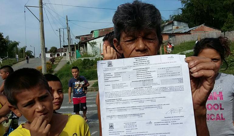 142 mil millones de pesos que valen las obras por valorización en la ciudad de Armenia. 