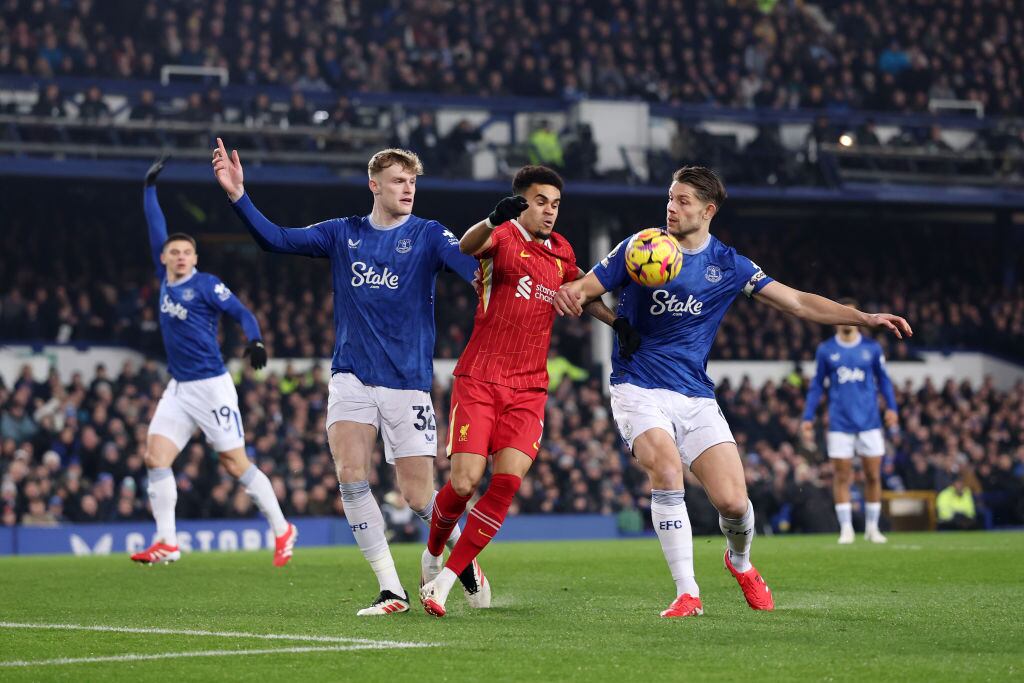 Liverpool vs. Everton. (Photo by Carl Recine/Getty Images)