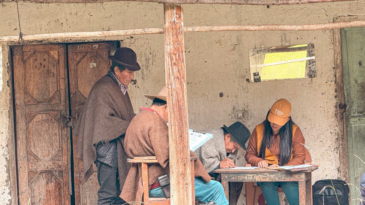 Comunidades campesinas de El Cocuy celebran la recuperación y formalización de sus tierras. Foto/ ANT