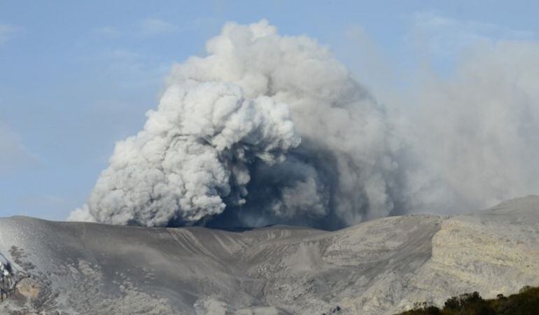 Volcán Nevado del Ruíz.